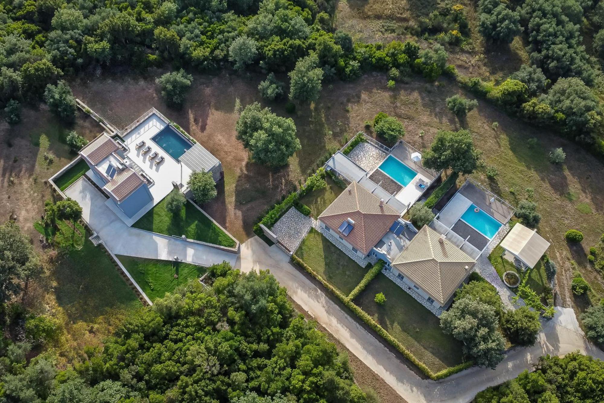 Villa Dafni & Nikos Corfu Kato Korakiana Extérieur photo