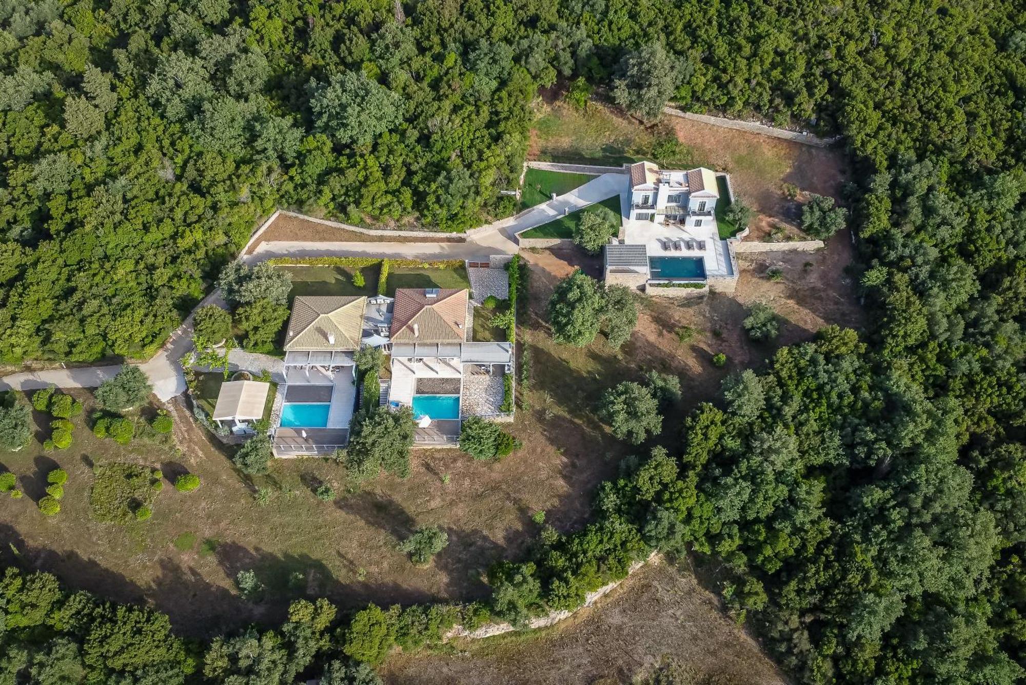 Villa Dafni & Nikos Corfu Kato Korakiana Extérieur photo