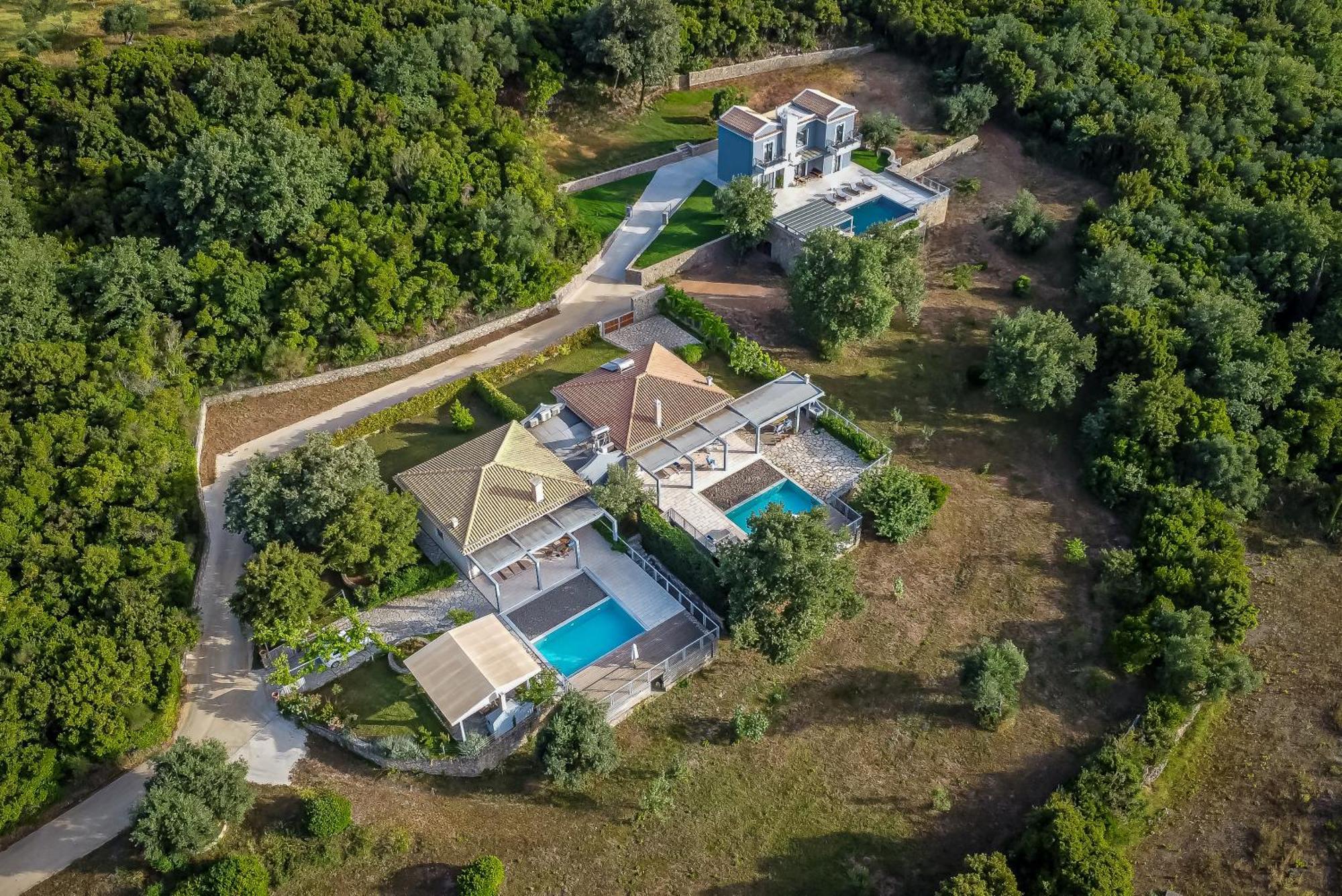Villa Dafni & Nikos Corfu Kato Korakiana Extérieur photo