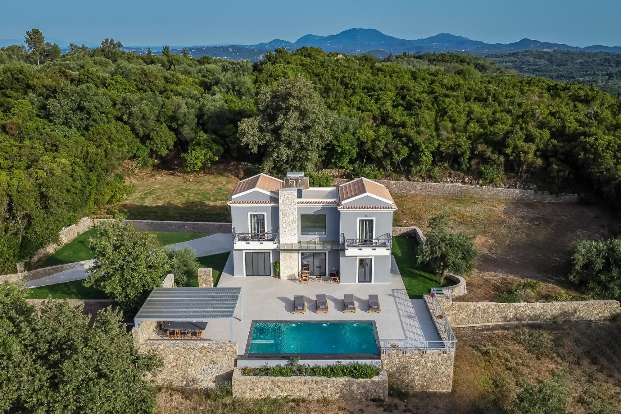 Villa Dafni & Nikos Corfu Kato Korakiana Extérieur photo